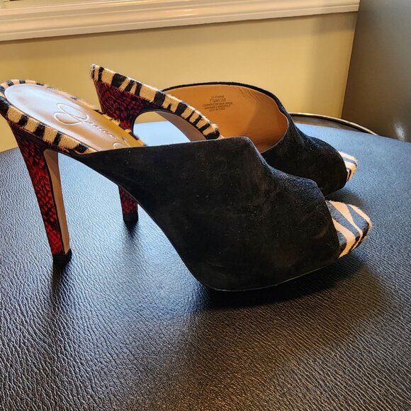 Jessica Simpson Black Elegant Heels - Picture 1 of 6